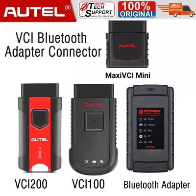 AUTEL VCI Bluetooth Adapter MaxiVCI Mini V200 MaxiSYS-VCI100 Diagnosis Interface • $89.95