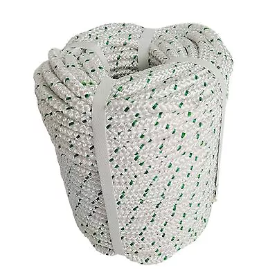 Braided Polyester Arborist Rigging Rope (3/8Inch X 200Ft) High Strength Outdoor • $29.29