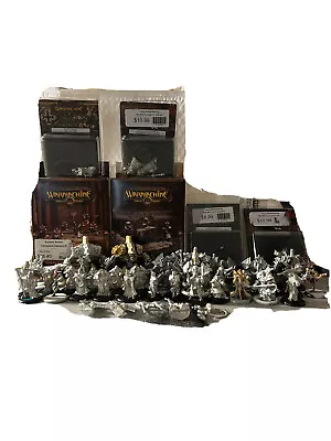 Warmachine Protectorate Of Menoth HUGE Lot See Description Partially Painted • $399.99