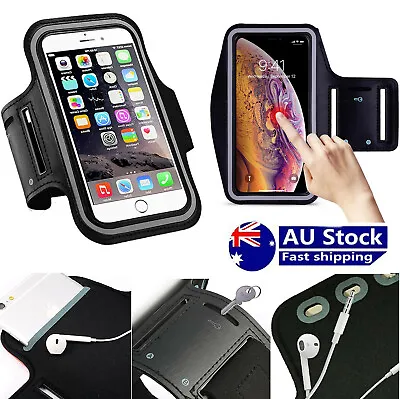 $7.99 • Buy For IPhone 14 13 12 11 Pro XR XS Max 8 7 Plus SE Mini Armband Running Band Case