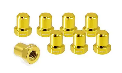 Vms Racing Billet Aluminum Gold H22 H22a Vtec Valve Cover Nuts Bolts Head 8 Pcs • $14.95