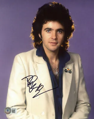 DAVID ESSEX SIGNED 8x10 PHOTO CELEBRATED SINGER ROCK ON ROCK RARE BECKETT BAS • £80.76