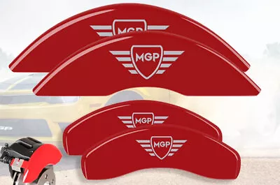 2007-2008 Ford Mustang Shelby GT Front Rear Red  MGP  Brake Disc Caliper Covers • $249