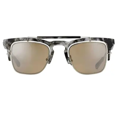 Kris Van Assche Sunglasses D-Frame Black And Orange • £71.99