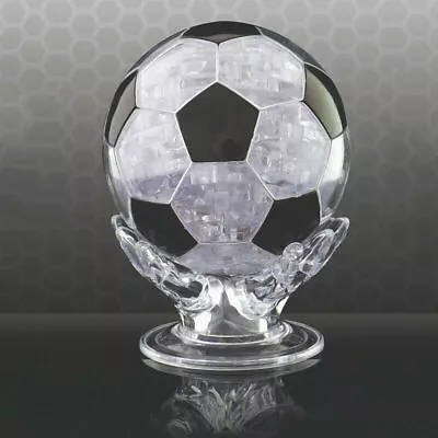 Puzzles Kids DIY Gift 3D Crystal Panda/ Football/Skull Toy • £11.08