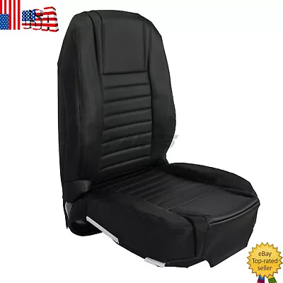 For 2005 2006 2007 2008 2009 Ford Mustang Driver Bottom-Top Leather Seat Cover  • $90.89