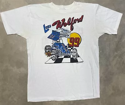 Rare Vintage 1987 Lori Wolford Super Sportsman Sprint Car - Medium • $24.99