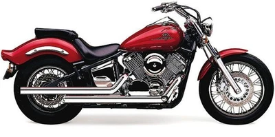 $537.86 • Buy Cobra Dragsters Full Exhaust System Chrome Yamaha V-Star 1100 1999-2009 #2617T