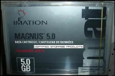NEW Imation MAGNUS DC9500 SLR Data Tape Cartridge 5GB 46169 QIC-5GB-DC • $33.20