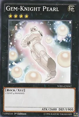 YUGIOH CARD 3 X GEM-KNIGHT PEARL WIRA-EN042 1ST EDITION • $0.80