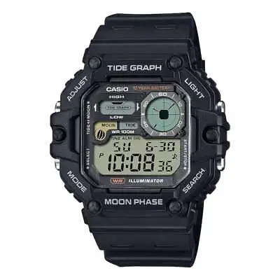 CASIO WS1700H Men's Watch WS-1700H-1A With Tide Moon Graphs And 10-year Battery • $69.99