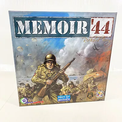 Memoir '44 Board Game - Days Of Wonder - 99% Complete (Missing 1 Badge Token) • $39.95