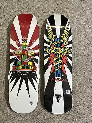 Hosoi Gonz ‘93 & Hosoi Wings Skateboard Decks Mint In Shrink • $145.99
