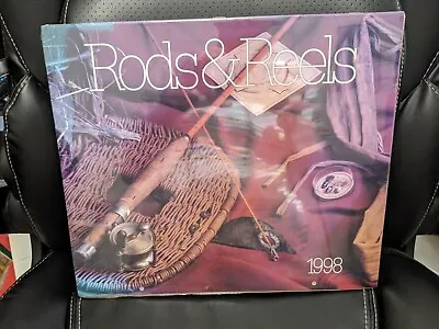 Vintage Rods & Reels Calendar_1998_New In Shrink-Wrap_Fishing_Sportfishing • $10