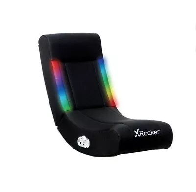 X Rocker Solo RGB Audio Floor Gaming Chair Black Mesh • $69