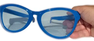 $8.89 • Buy JUMBO BLUE EYE FRAME GLASSES BIG Lenses Clown Nerd Funny Giant Joke Sunglasses