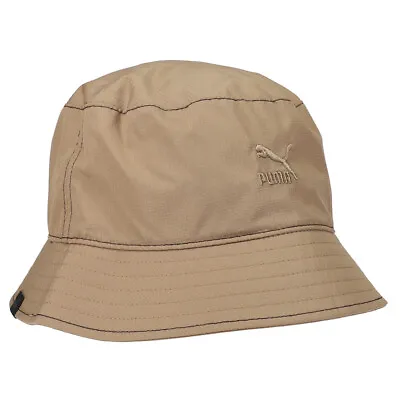 Puma Prime Classic Bucket Hat Mens Beige Athletic Casual 02451104 • $14.99