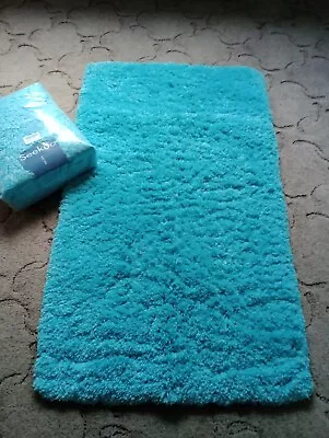 Seekua Nonslip Microfibre Bath Mat 70 X 120cms. Green New In Packaging • £5