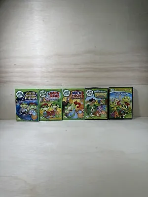 Leap Frog DVD Lot Of 5 Learn To Read Math Circus Phonics Farm Letter Factory • $27.99