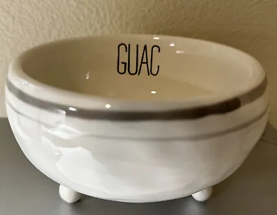 Mud Pie Guacamole Serving Dish 'guac’ Footed Bowl • $9.99