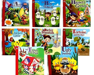 LITTLE CLASSICS BOOKS Ant & Grasshopper Jack & Beanstalk 3 Pigs CHOICE NEW! • $7.99