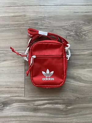 Adidas Unisex ORI FESTIVAL BAG CROSSBODY RED NEW AUTHENTIC • $20