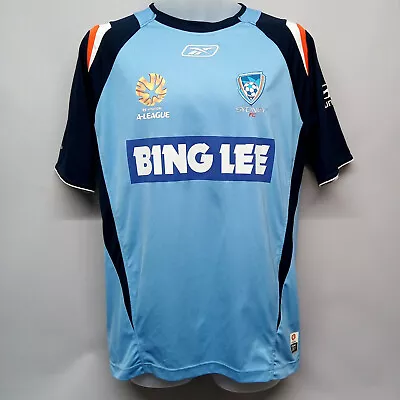 Reebok SYDNEY FC 2008/2009 08/09 Home Football Shirt Bing Lee Medium • $87.12