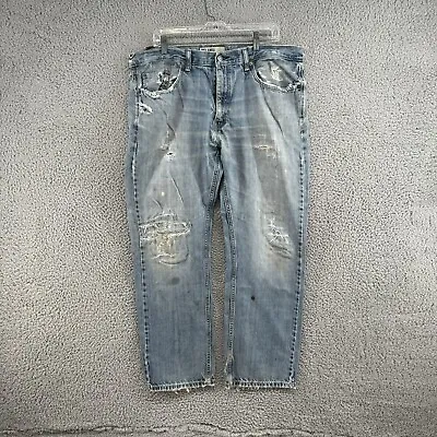 Vintage Levis 559 Jeans Mens 38x30 Relaxed Straight Blue Denim Pants Y2K 90s USA • $14.99