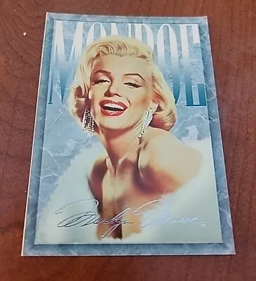 Marilyn Monroe Sports Time Prom Card Silver Signature NM-MINT • $5