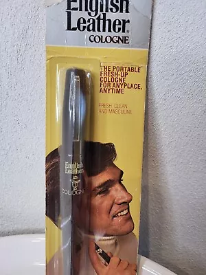 Vintage English Leather Cologne The Portable Net Wt. 1/4 Oz. New In Package • $19.99