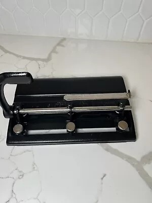 Vintage 3 Hole Punch Master Products MFG. CO. Series 25 Made In USA • $24.58