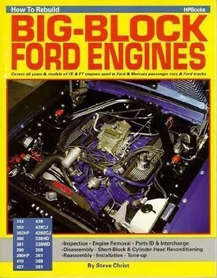 How To Rebuild Big Block Ford Engine 359 361 389 391 352 360 390 427 428 330 • $28.80