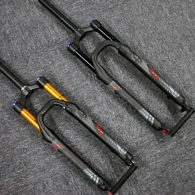 26/27.5/29  MTB Suspension Fork 1-1/8  Disc Brake  Mountain Bike Forks 9mm QR • £91.08