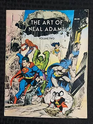 1977 THE ART OF NEAL ADAMS Volume Two VG 4.0 Batman & Superman Cover • $20.25