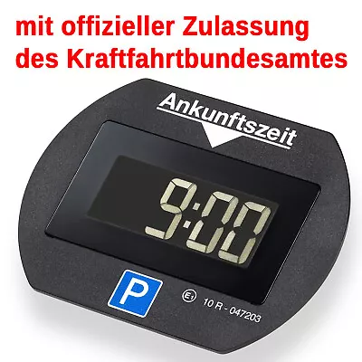 £24.34 • Buy Needit Park Lite Elektronische Parkscheibe Digitale Parkuhr Schwarz Zulassung