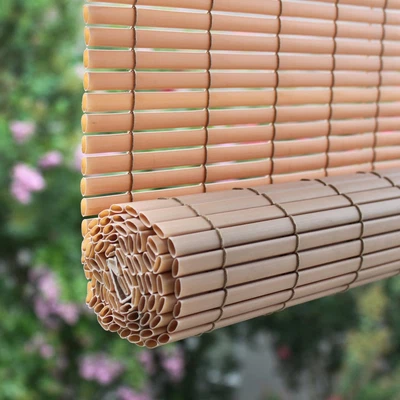 $47.63 • Buy Outdoor Sun Shade Blind Roll UP Cordless Patio UV Window Protection 6' X 6' New