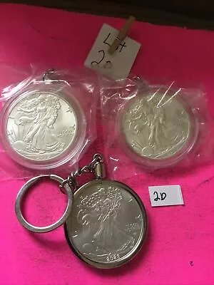 Set 3 Lot Keychains 2019 - 2023 Copies Junk Drawer Estate Find Read Look Bulk • $25