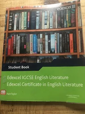 Pearson Edexcel IGCSE English Literature Student Book • £5