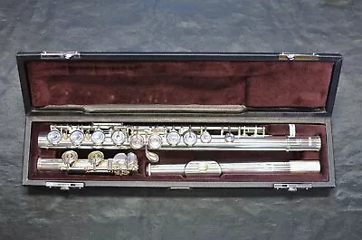 YAMAHA YFL-312 Silver Flute Wiith Case From Free Shipping • $817.59