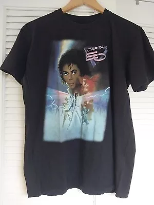 Disney Parks Michael Jackson Captain EO Tribute Black T Shirt Adult Large • $40