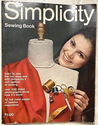 Vintage Simplicity Sewing Book Magazines 1969 Simplicity Pattern Company How To • $3.50