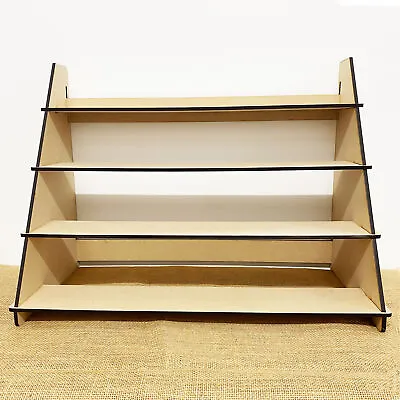 Wooden MDF 4 Tier Display Shelf Ideal For Craft Fairs Markets 40 To 120cm Wide • £55