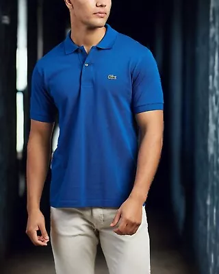 Genuine Lacoste Classic Polo Shirt US Size S (Blue) • $68.88