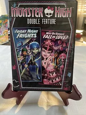 Monster High Double Feature DVD Friday Night Frights Why DO Ghouls Fall In Love • $5.99