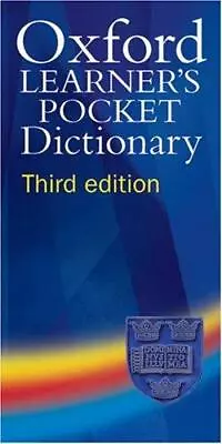 £2.58 • Buy Oxford Learner's Pocket Dictionary, , Good Condition, ISBN 0194315894
