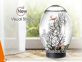 $17.99 • Buy Aquarex V6 Small Desktop Aquarium Innovative Ecological Plastic Fish Tank