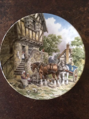 £5 • Buy John L Chapman’s Life On The Farm “Morning In The Farmyard” Plate.