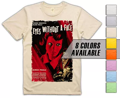 Eyes Without A Face V3 T Shirt Tee Movie Poster White Gray Yellow Green S-5XL • $20