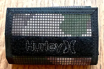 Hurley Trifold Wallet - Camoflage: Hook And Loop Closure • $12