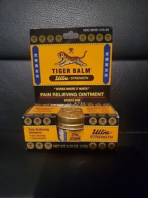 Tiger Balm Ointment Ultra Strength 18gm  ~new~ • $7.99